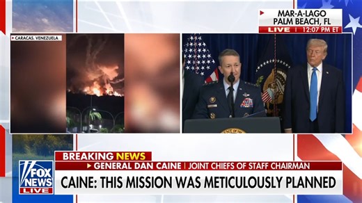 "In early December, our force was set pending a series of aligned events. Key was choosing the right day to minimize the potential for civilian harm and maximize the element of surprise." General Dan Caine, the US Chairman of the Joint Chiefs of Staff, details how U.S. forces captured Venezuela's Nicolás Maduro | Fox Business