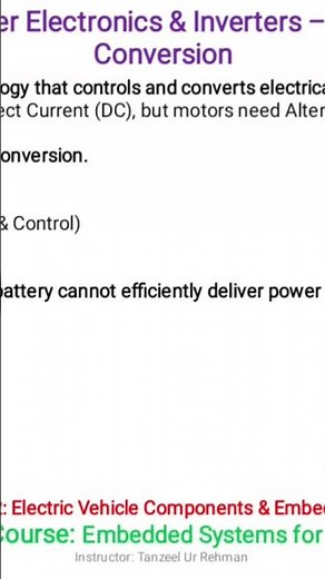 Lecture 2.3 Power Electronics & Inverters – Basics of Power Conversion