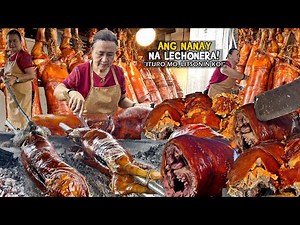 Ang "NANAY na LECHONERA", SUPER CRISPY na Lechon NATIVE na BABOY since 1996! ITURO mo LITSONIN ko!