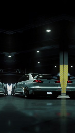 Custom Mitsubishi Lancer EVO X Tail Lights Edit