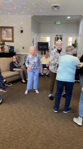 28K views · 432 reactions | There’s no age limit on joy — just look at these beautiful seniors dancing like nobody’s watching!  #SeniorLiving #seniors #Heartwarming #Wholesome #seniorsdancing #CountryMusic #Love | Andy Goin Music | Facebook