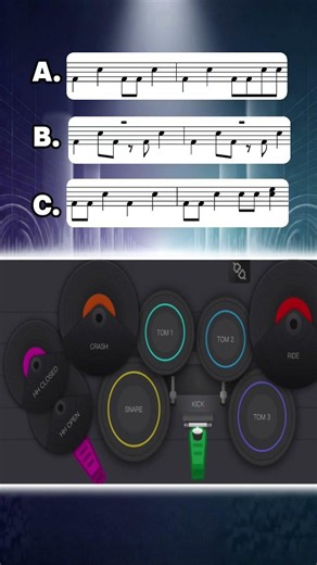 Rhythm Quiz Challenge #02 Test Your Drumming Skills. Discover which answer is correct！