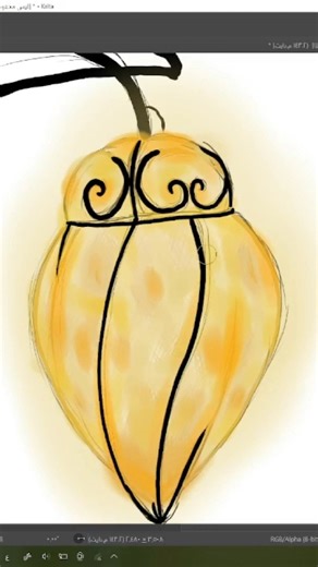 Almarw on Instagram: "saw a photo of a street lamp and now i am drawing it equipment : kamvias pro 13 (2.5k) software : kirta #drawing🎨 #digitalart #huionkamvas13 #krita"