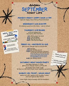 11K views · 46 reactions | Adelphia in September ! | Adelphia Restaurant & Events | Facebook