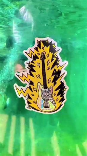 I designed this band sticker #bandmerch #freestickers #stickers #sticker #qrcode #drawing #drawing