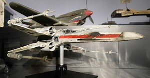 Miniature ‘Star Wars’ X-wing gets over $3 million at auction of Hollywood model-maker’s collection