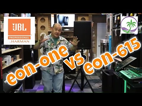 JBL EON one Line array vs JBL EON615 15" power speaker