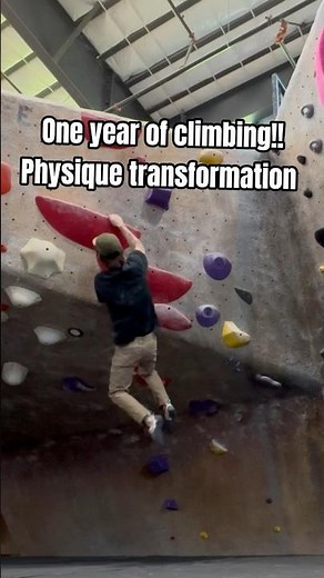 Climbing physique transformation 💪🏻 #bouldering #rockclimbing #climbing #climber