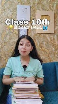 I BOUGHT MY *CLASS 10TH* BOOKS😭🤯✨ #shorts #youtubeshorts