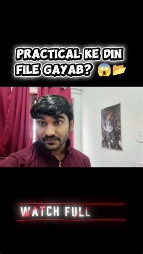 POV: You find your Practical File 5 mins before Exam 😱✨