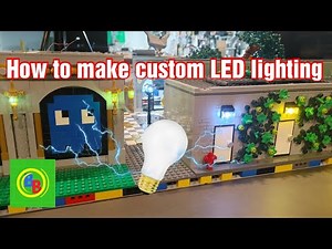 How to make custom Led lighting for your Lego Mocs.