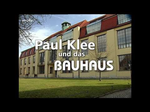 Paul Klee and the Bauhaus (painter D/CH 1879-1940, Bauhaus teacher)