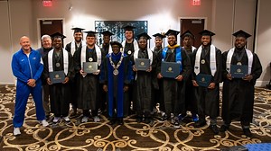 MTSU football holds graduation for 10 players, grad assistant before New Orleans Bowl