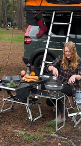 🟧 Festive food while camping? Yes please 🎄✨ With the KitchenBox, cooking great meals outdoors has never been easier. If you’re interested in learning more about the KitchenBox, Click the link in our bio to find out more. 📍 New Forest 🟧 KitchenBox & TentBox Lite XL, Sunset #TentBoxCommunity #camping #cooking | TentBox