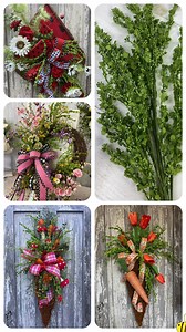15K views · 123 reactions | This versatile stem is perfect for adding texture and fullness to wreaths, swags, centerpieces, and more. Whether you're creating a spring wreath or adding a little extra greenery to your arrangements, this beauty is a must-have! ✨  Snag yours today ➡️ https://www.keleas.com/product/green-berry-and-leaves-stem/ | Kelea's | Facebook