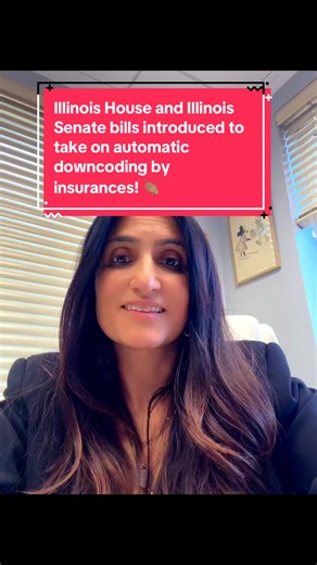 #Illinois strongly working on stopping auto downcoding of claims. Senate bill 3114 and House Bill 4735 introduced. Appeals to be easier. Denial reasons to be transparent. Someone in your same specialty to make the decision to downcode the claim. This will be a win for the patient and #doctor / #nursepractitioner / #physicianassistant alike! #fyp