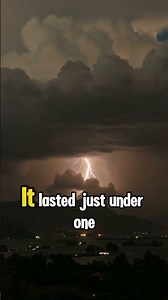 The Longest Lightning Bolt Ever Recorded… INSANE