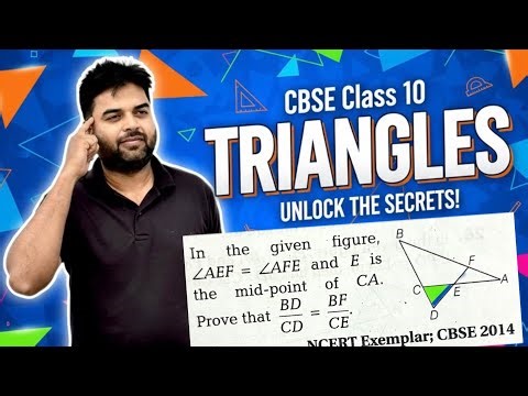 Triangles | PYQs for Board Exam 🔥 Class 10 Maths | BPT