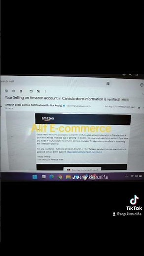 Amazon canada marketplace account reactivated successfully after identity verification