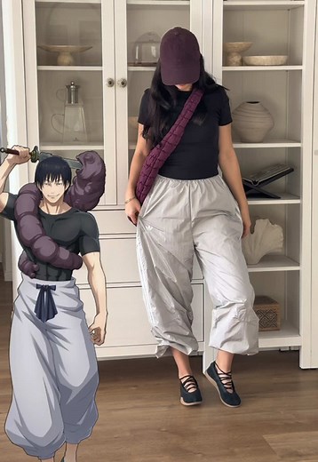 toji fushiguro inspired outfit | jujutsu kaisen inspired outfits #jjk #jujutsukaisen #toji #jujutsukaisentoji #fashion @adidas