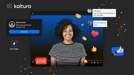 Kaltura Meetings new product page