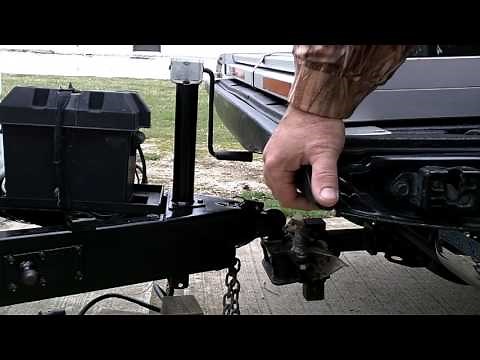Tailgate hits the trailer jack handle- fix