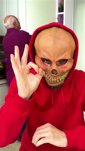 This Masked Prank Went Too Far 🤣👴 #Funny