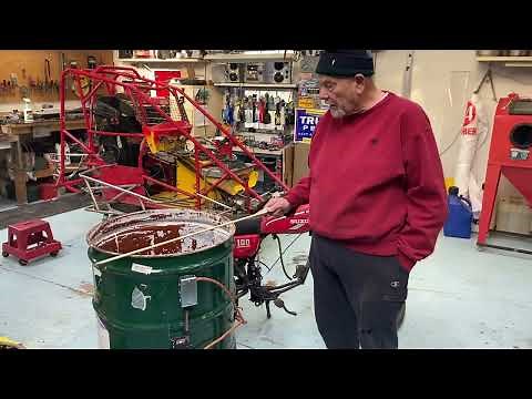 How to build a hot-tank parts cleaner