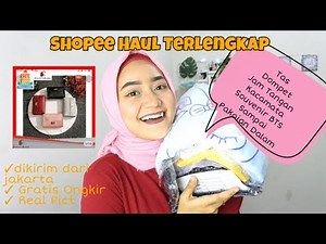 [UNBOXING] Shopee Haul 2019 Terlengkap & Murah| Tanty Rahayu