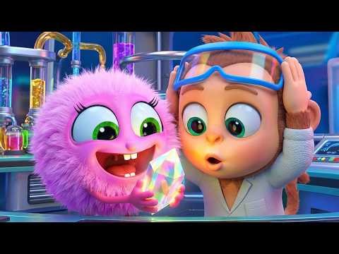 The Hungry Little Pet Gets Lost! Funny Park Surprise 🍌🐒 | 3D Cartoon for Toddlers Kids Story + Songs