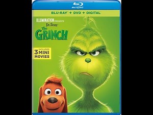 Opening to The Grinch 2019 Blu-ray
