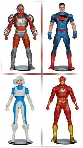 DC Multiverse Wave 25 7-Inch Scale Action Figure Case of 6 Short