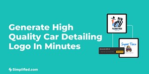 AI Car Detailing Logo Maker: Try Free Now