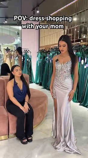 Silver or red? 👀 #prom #promdresses #formal #formaldresses #skit | Milivine Boutique