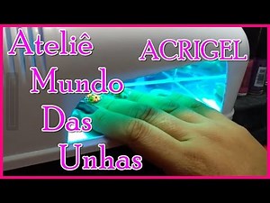 ALONGAMENTO DE ACRIGEL, COLOCAÇÃO E MANUTENÇÃO