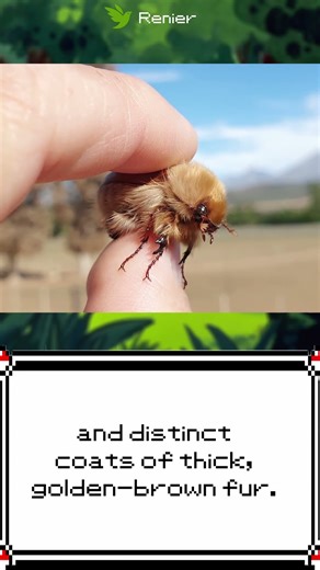 Dex Entry: Woolly Chafer 🪲🧥 #bugs #insects #pokemon