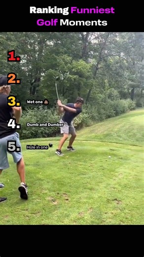 Ranking Funniest Golf Moments #funny #viral #fails #ranking
