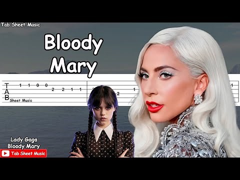 Lady Gaga - Bloody Mary Guitar Tutorial