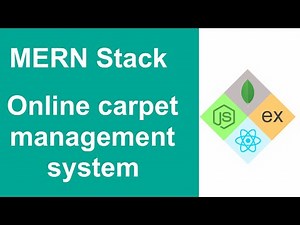 MERN Stack Carpet Inventory management system online + Source Code