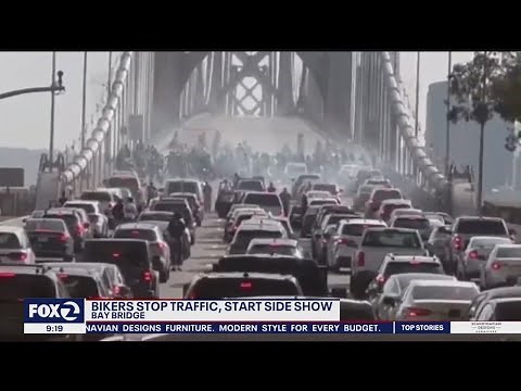 Sideshow shuts down Bay Bridge