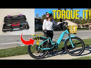 ANPUDS Digital Torque Wrench Review- How I Used It on My Electric Bike!