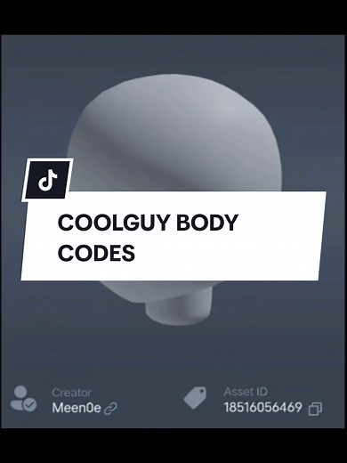 Tutorial para Cool Guy Body Codes