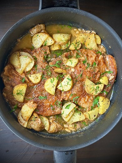 Simple pork recipe from Croatia #chefmarky #gripostock #aroundtheworldin80dishes #porkrecipes #foodreels #reels #foodporn | Chef Marky