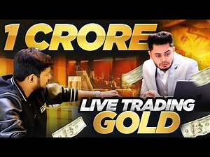 How I Made ₹1 CRORE Live Trading Gold! || Trading Floor Vlog