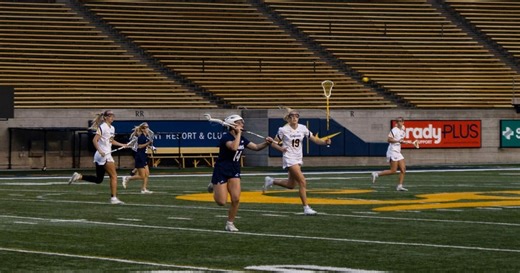 Cal lacrosse finds mixed results against Oregon, UC Davis