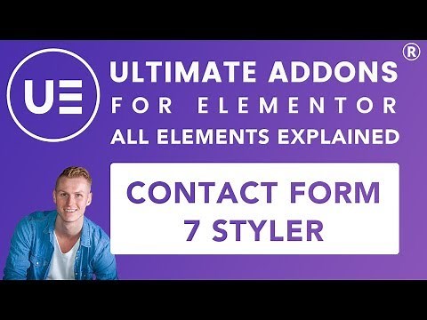 Ultimate Addons Elementor | Contact Form 7 Styler