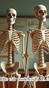 Skeleton System Made Easy | Axial vs Appendicular | Girdles Explained! #biology #science