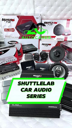 Shuttle Lab Car Audio Series: Speaker, Amplifier, Equalizer, Subwoofer