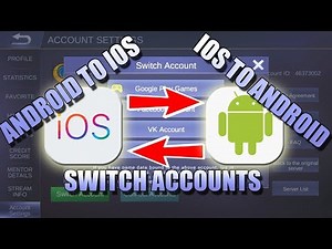 YOU CAN NOW SWITCH FROM IOS TO ANDROID AND VICE VERSA 👏 WELL DONE MOBILE LEGENDS