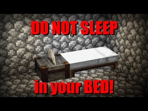 If a Stone Cutter Appears at the Foot of Your Bed, DO NOT SLEEP! Minecraft Creepypasta